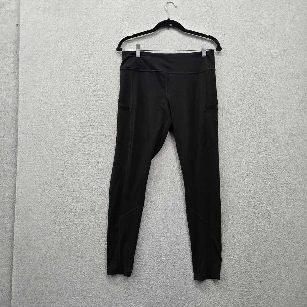 5.11 Tactical Women Legging L Black Activewear Logo 26" Inseam Stretch Pockets